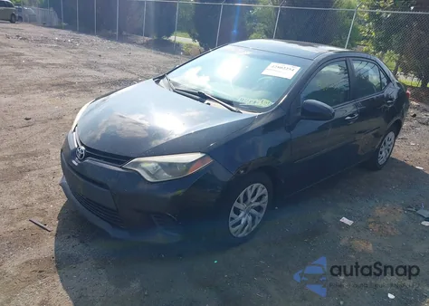 2014 Toyota Corolla Le from USA, damaged, VIN 2T1BURHE0EC149720